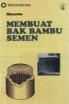 Membuat Bak Bambu Semen