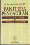 Panitera Pengadilan: tugas, fungsi dan tanggungjawab